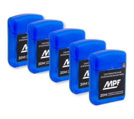 Сантехническая нить для резьбовых соединений MPF 20 м, 5 шт ИС.131836 