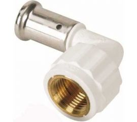 Угольник HENCO 90, ВР, ПВДФ, пресс, белый, 16x1/2"" 6PKW-1604 