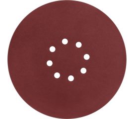 Круг абразивный перфорированный под липучку 225 мм, Р180, 5 шт vertextools 120225-180 