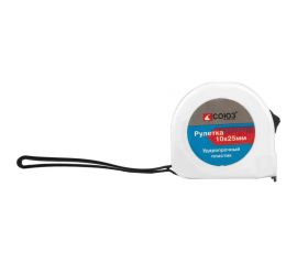 Рулетка 10x25мм, пластиковый корпус Союз 20125 