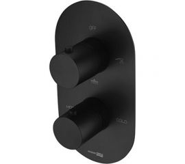 Термостатический смеситель для ванны и душа WasserKraft Elbe Thermo 7444 