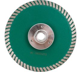 Диск алмазный отрезной турбо duplex с фланцем 125x1.8/2.8x8/25хМ14/22.23 мм Strong СТД-17000125 