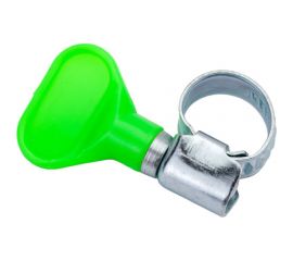 Червячный хомут с бабочкой СВК оцинкованный, w1/9 мм, 8 - 12 мм SVK-HW1012 