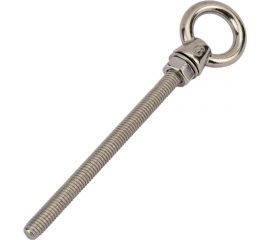 Нержавеющий рым-болт KREPFIELD М6x80, ART 8267, А4, 6 шт. 8267А4РЫМБОЛТМ6X80-6 