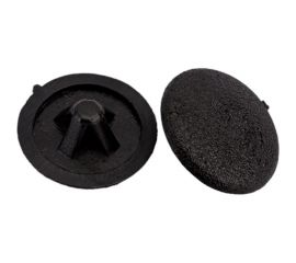 Заглушка Tech-Krep для шуруп-стяжек PZ 7 мм черная 50 шт. пакет 108784 