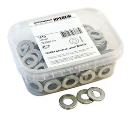 Плоская шайба Качественный КРЕПЕЖ DIN 125 М10, 180 шт 0300957 КЧ 