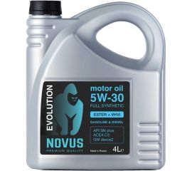 Моторное масло Новус NOVUS EVOLUTION 5W-30 4L (ESTER+AN+VHVI) ACEA C2/C3 EVO202204 
