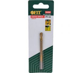 Сверло-фреза универсальное (6 мм; титановое покрытие) FIT IT 36406 