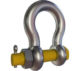 Скоба такелажная CERTEX омегообразная со шплинтом грузоподъемность 12 тонн SAK120PL 