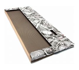 Облицовка радиатора Dreamcar 40x100 см, алюминий, ячейка 12x6 мм, черная DC-000-0002041 