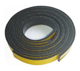 Уплотнительная прокладка из изолона ТДВ длина 9 м, цвет черный, арт. 1501024 