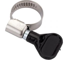 Червячный хомут с бабочкой СВК нержавеющий, w2/9 мм, 12 - 20 мм SVK-HW2020 