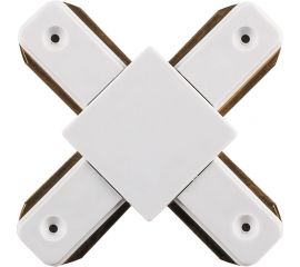 Х-образный коннектор FERON для шинопровода , белый, LD1002 10330 