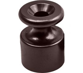 Изолятор для наружного монтажа Bironi rf, пластик, коричневый, 100 штук/упаковка R1-551-22-100 