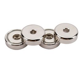 Магнитное крепление с отверстием Проф-магнит В25, 4 шт. PMYP-B-25 