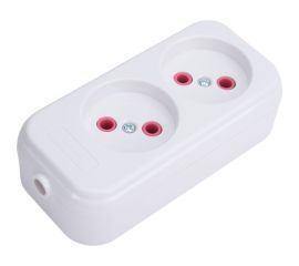 Колодка без заземления Lezard LILA, 2 входа 720-0200-203 