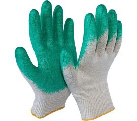 Трикотажные перчатки с одинарным латексным покрытием ООО "Компания "САБ" 13 класс ПЕР10.14 