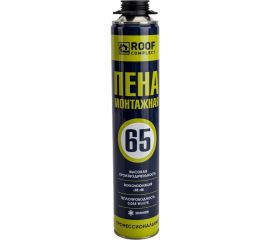 Пена профессиональная монтажная Roof Complect 65 зимняя 850 г 398635 