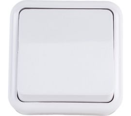 Выключатель Bylectrica 1-клавишная, открытая установка, 4А, серия Прочие изделия, белый, А14-116 