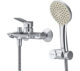 Смеситель для ванны и душа AM.PM X-Joy душевой набор, хром F85A15000 
