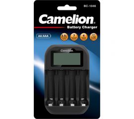 Быстрое зарядное устройство Camelion BC-1046 (с индикацией, 4хАА, ААА) 15040 