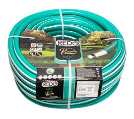Поливочный армированный шланг REDO Premium Mint пятислойный, 3/4"", 50 м 613450 