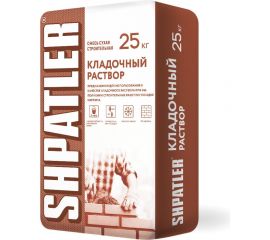 Кладочный раствор Шпатлер М 150, 25 кг Ш00027 