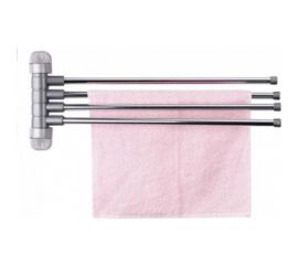 Вешалка для полотенец PRIMANOVA 4-х рожковая, 47 см, серая M-CA04-07 