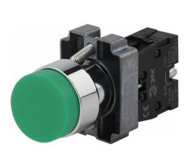 Кнопка управления ЭРА LAY5-BL31 без подсветки, зеленая, 1з, 20/200/6000 Б0045671 