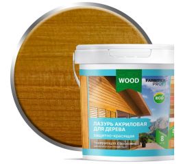 Акриловая лазурь для дерева Farbitex (защитно-красящая; дуб; 0.9 л) 4300007735 