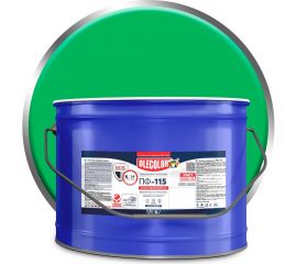 Эмаль OLECOLOR ПФ-115 салатный, 10 кг 4300005181 