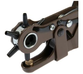 Просекатель дырокол для кожи и картона ТУНДРА усиленный, 2-2.5-3-3.5-4-4.5 мм, 235 мм 7085381 