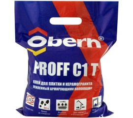 Клей для плитки Obern PROFF С1Т 5кг 22195 