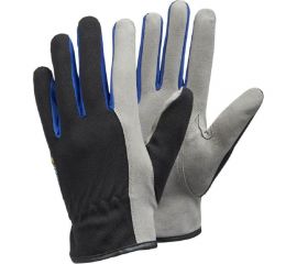 Рабочие защитные комбинированные перчатки TEGERA 325 из искусственной кожи, без подкладки, р. 6 325-6 