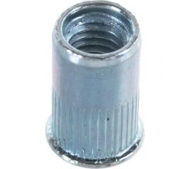 Заклепка-гайка ЦКИ М6, плоск., уменьш., рифл., A2, REX, уп. 50 шт. 64535 