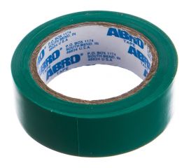 Изолента ABRO зеленая 0,19х10 ET-912-18-10-GRN-RW 