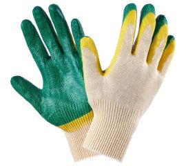 Перчатки Фабрика Перчаток 2й латекс, зелёный, 10 пар ПЕР-ОБЛ2-ЗЛ-СВС/200/10 