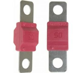 Предохранитель Nord-Yada ABF-405 ленточный, с изолятором 50A 40,8x12,1 мм., d 5,6 мм., 2 шт. в упаковке 904630 