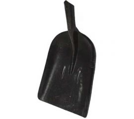 Совковая большая лопата ООО Агростройлидер круглая, с ребрами жесткости, рельсовая сталь САД-02.15 