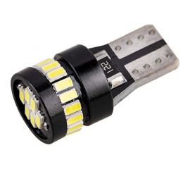 Автолампа SKYWAY диод, T10 (W5W), 12 В, 38 SMD диодов, без цоколя, 1-конт., белая S08201501 
