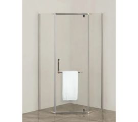 Душевой уголок Agger пятиугольный без поддона 90х90х195 A03-090TCRxG 