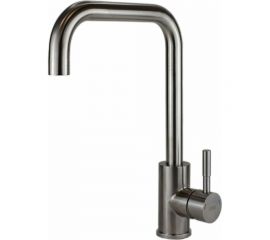 Смеситель для кухни ESKO высокий излив, нержавеющая сталь K5 