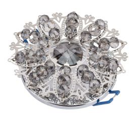 Встраиваемый светильник De Fran MR16 хром+дымчатый хрусталь, FT 880 x 