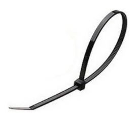 Черный нейлоновый хомут 3,6х350мм 100шт TDM SQ0515-0214 