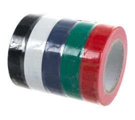 Изолента, набор из 5 цветов Smartbuy 0.15х15 мм, 10 метров SBE-IT-15-10-mix 