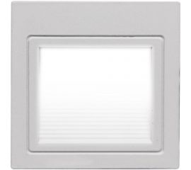 Встраиваемый светильник Jazzway PWS/R S8484 3w 4000K White IP20 для ступеней 5005679 