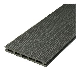 Доска Groentec серая, шовная, пустотелая, с тиснением 3D Ш TDEGP3D 150-18-4000 