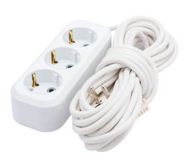 Удлинитель STEKKER 3 гнезда с/з 3x0,75, 7м, серия Home HM01-31-07 ,Ухз-10 39216 