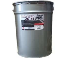 Эмаль Деоль ак-511 желтая 30 кг DAK511Y30 