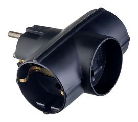 Сетевой разветвитель Perfeo RU POWER 3 гнезда, 16А, 2 гнезда с заземлением, 1 гнездо без заземления 30015916 